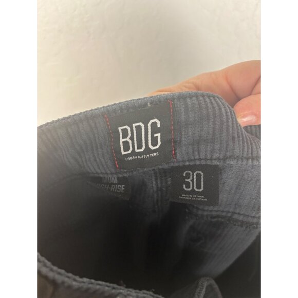 BDG Urban Outfitters 30 Womens Gray Mom High-Rise Corduroy Jeans - Picture 4 of 6